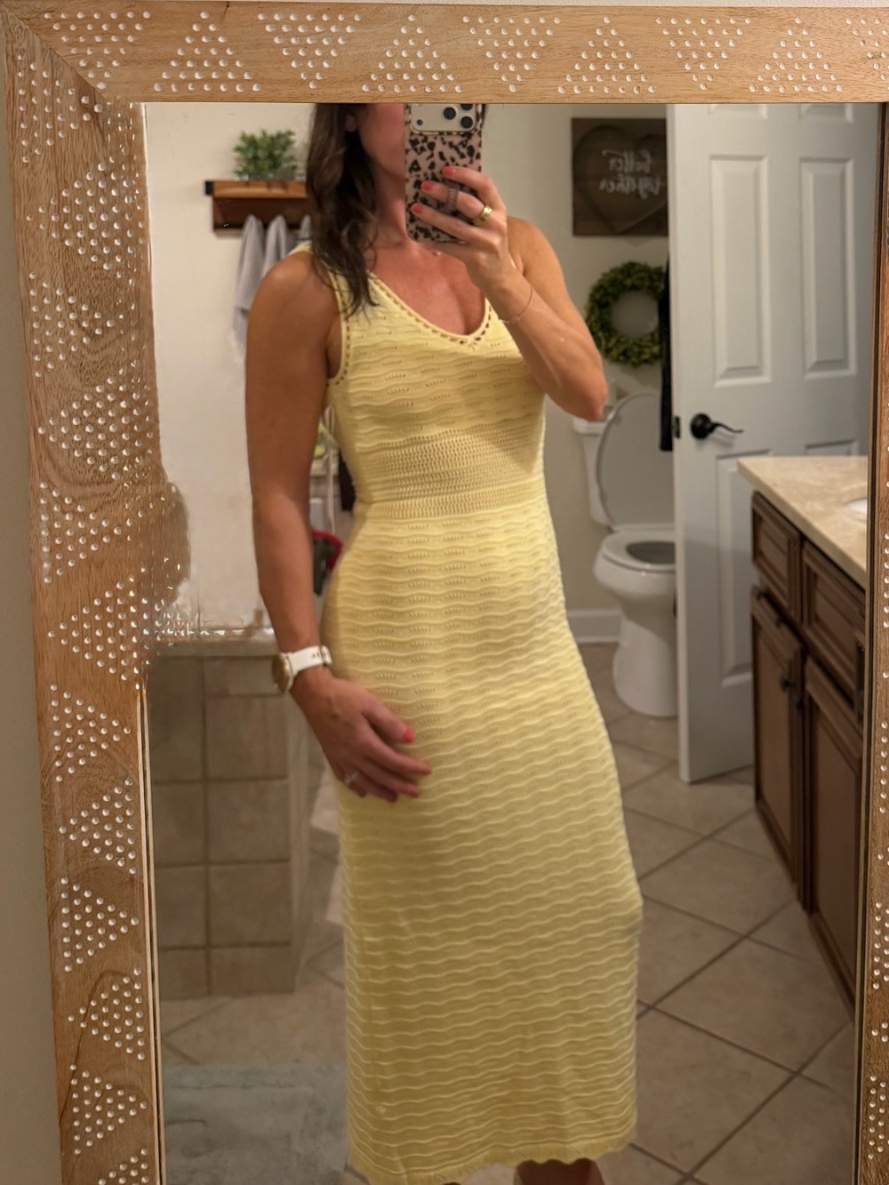 Torn by Ronny Kobo Lemon Butter Yellow Knit Mindy Dress S NWT